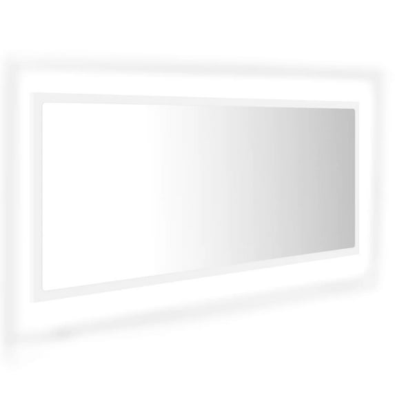 vidaXL LED Bathroom Mirror Acrylic Washroom Vanity Unit Furniture Multi Colors
