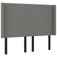 thumbnail image 1 of vidaXL LED Headboard Bed Headboard Home Bedroom Upholstered Headboard Fabric, 1 of 52