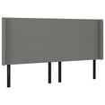thumbnail image 1 of vidaXL LED Headboard Bed Headboard Home Bedroom Upholstered Headboard Fabric, 1 of 52