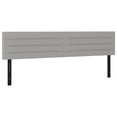 thumbnail image 1 of vidaXL LED Headboard Dark Gray 39.4"x2"x30.7"/34.6" Fabric, 1 of 59