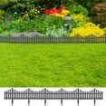 thumbnail image 1 of vidaXL Lawn Edgings 17 pcs Anthracite 32.8' PP, 1 of 5