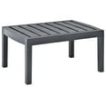thumbnail image 1 of vidaXL Patio Table Rectangular Side Table Outdoor Garden Furniture Plastic, 1 of 16