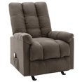 thumbnail image 1 of vidaXL Massage Recliner Electric Massaging Recliner Chair for Elderly Fabric, 1 of 12
