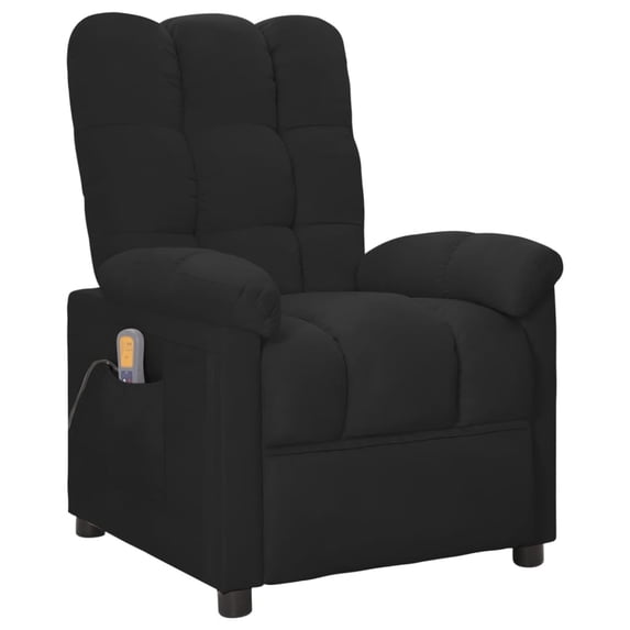 vidaXL Massage Recliner Electric Massaging Recliner Chair for Elderly Fabric