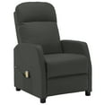 thumbnail image 1 of vidaXL Massage Reclining Chair Leisure Recliner for Home Theater Faux Leather, 1 of 7