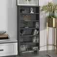 thumbnail image 1 of vidaXL Media Storage Cabinet Holder DVD Shelves for Prized Music Collections, 1 of 27