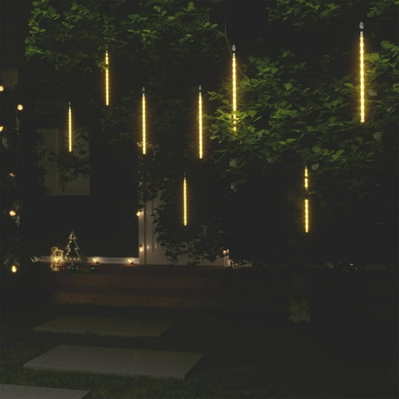 vidaXL Meteor Lights Falling Rain Lights Cascading Christmas Lights for Party
