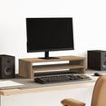 thumbnail image 1 of vidaXL Monitor Stand Artisian Oak 21.3x8.7x5.9" Engineered Wood, 1 of 3