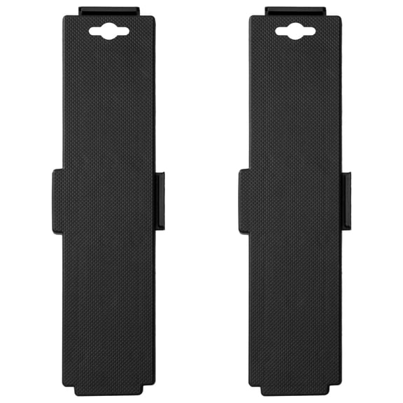 vidaXL Moving Dolly Furniture Mover with Wheels Black Polypropylene 374.8 lb