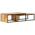 thumbnail image 1 of vidaXL Nesting Tables 2 pcs Solid Sheesham Wood, 1 of 11