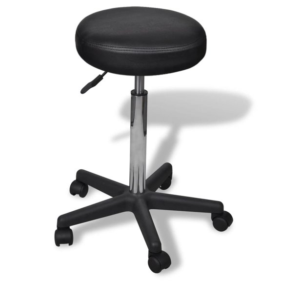 vidaXL Office Stool black