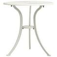thumbnail image 1 of vidaXL Outdoor Dining Table Garden Patio Table with Glass Top Cast Aluminum, 1 of 20