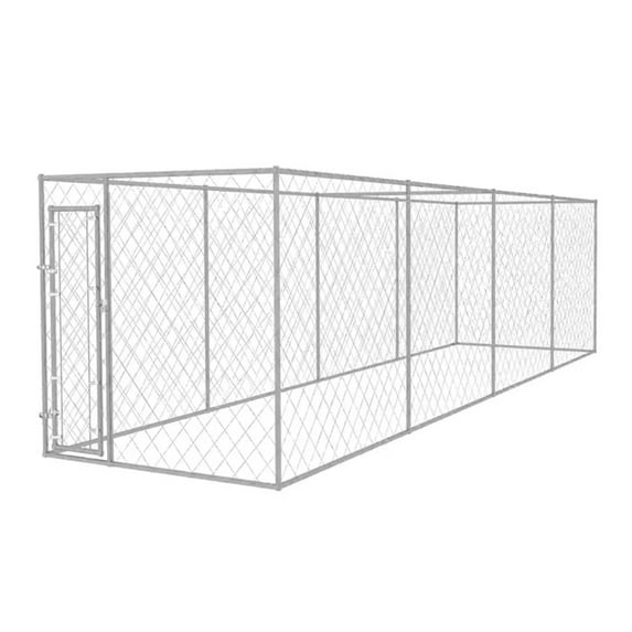 vidaXL Outdoor Dog Kennel 25'x6'x6.6'