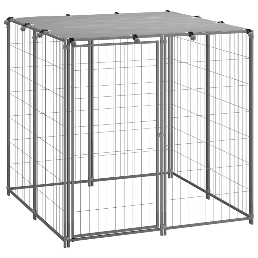 Photo inspiration: Vidaxl Outdoor Dog Kennel Large Dog Crate Lockable Puppy Cage Photo Inspiration