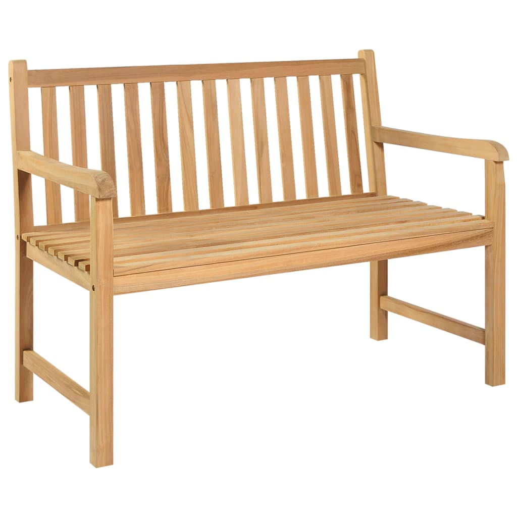 vidaXL Outdoor Patio Bench Garden Front Porch Chair Bench Solid Wood ...