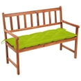 thumbnail image 1 of vidaXL Outdoor Patio Bench Wooden Garden Bench with Cushion Solid Wood Acacia, 1 of 9