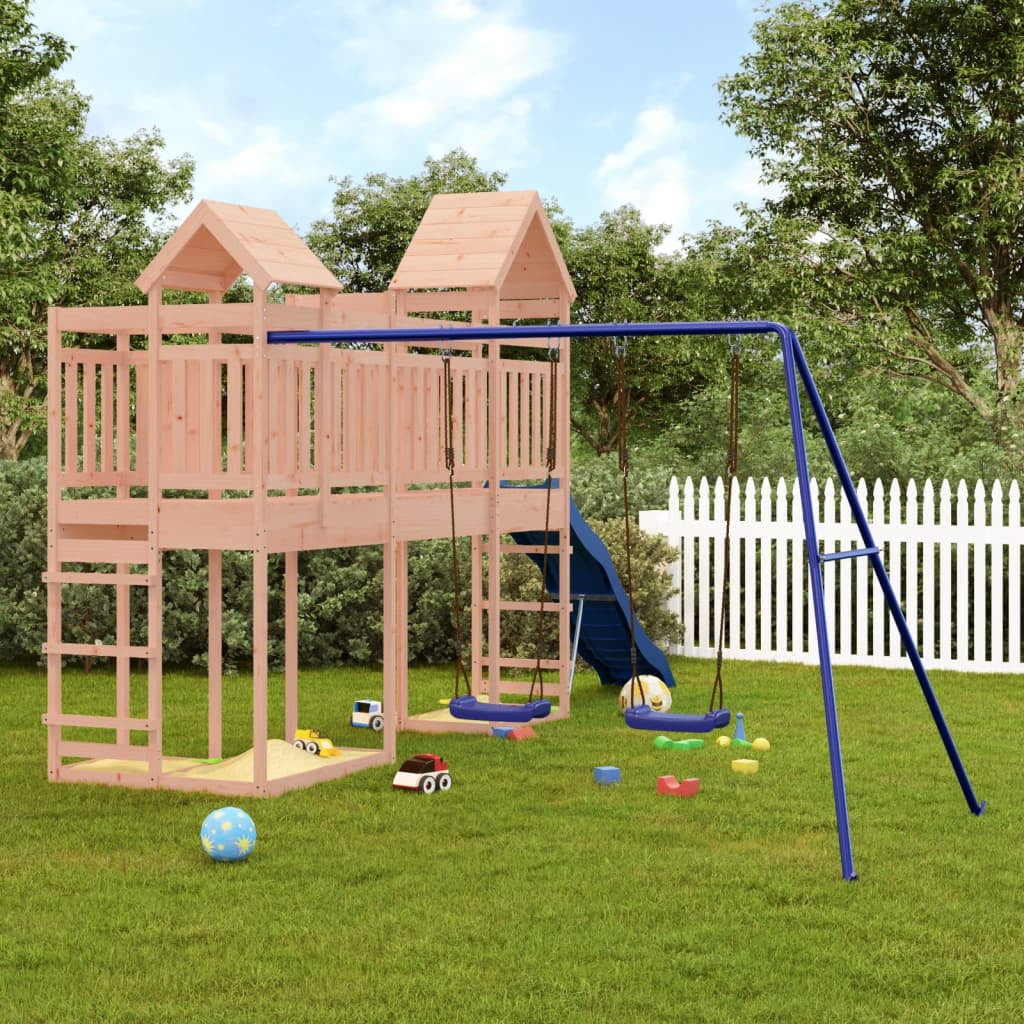 PASTIMEFACTORY×WHATWEWANT SOLIDWOODSHELF vidaXL-Outdoor-Playset-Solid-