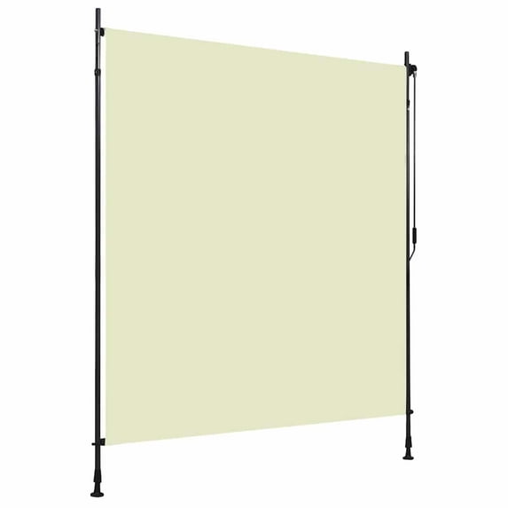 vidaXL Outdoor Roller Blind 78.7"x106.3" Cream