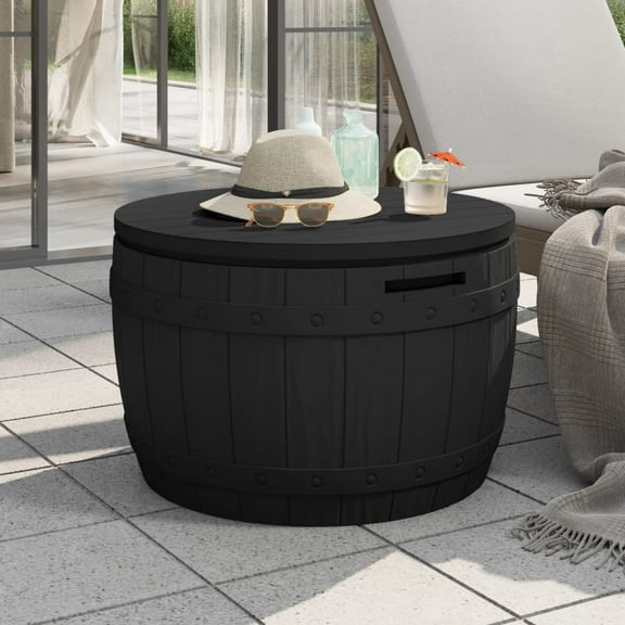 vidaXL Outdoor Storage Box Patio Furniture Garden Storage Chest Polypropylene