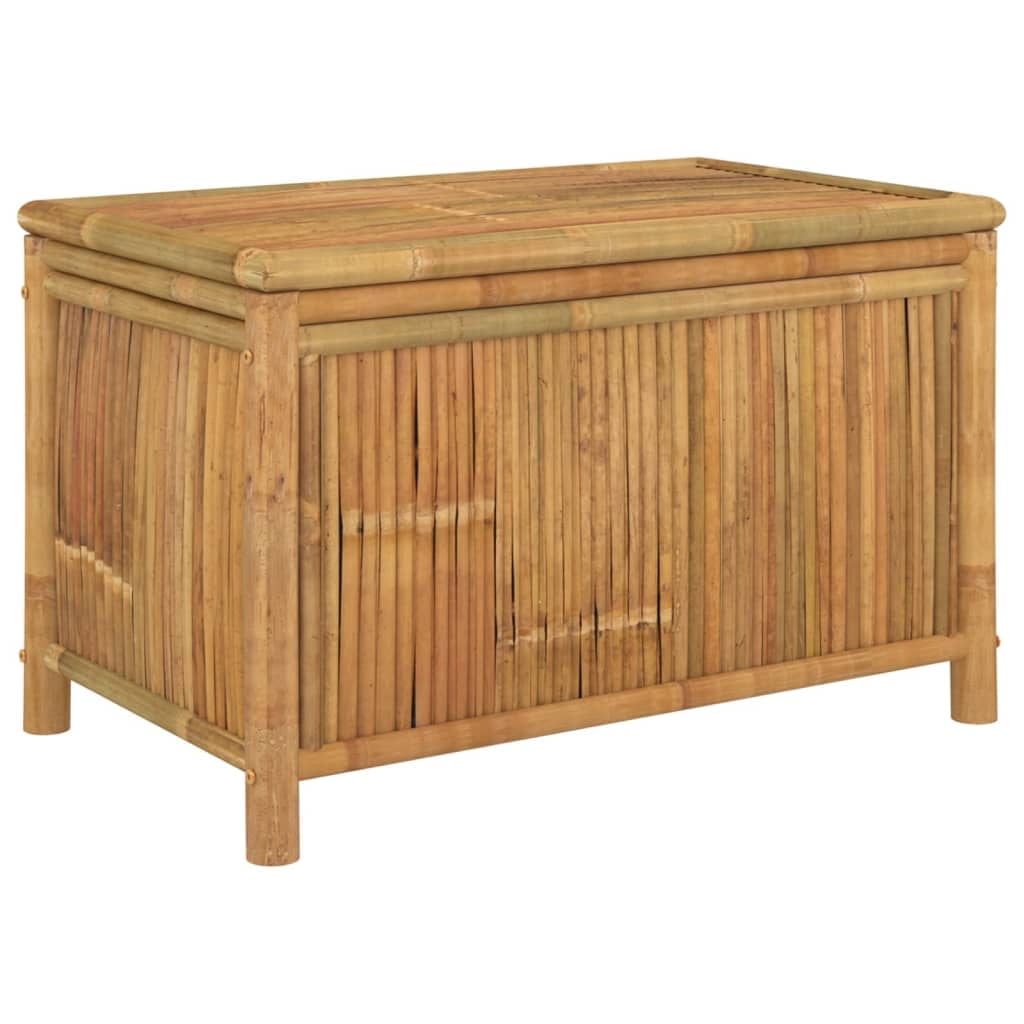 VidaXL Natural Bamboo Outdoor Storage Deck Box