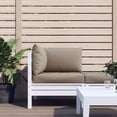 thumbnail image 1 of vidaXL Pallet Cushions 3 pcs Taupe Oxford Fabric, 1 of 9
