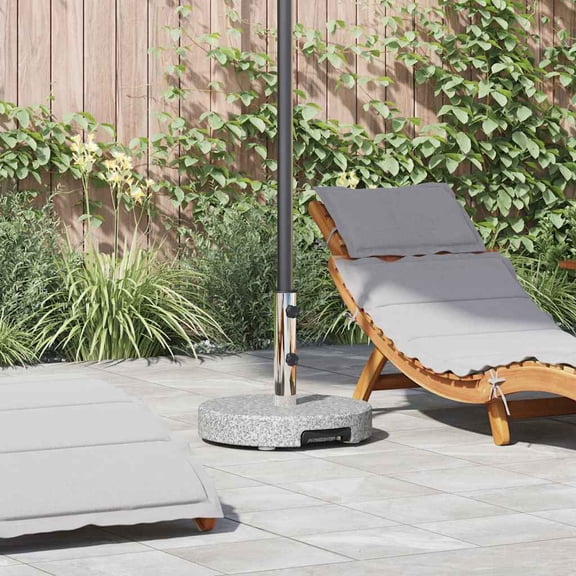 vidaXL Parasol Base Gray 45 x 45 x 37.5 cm Granite