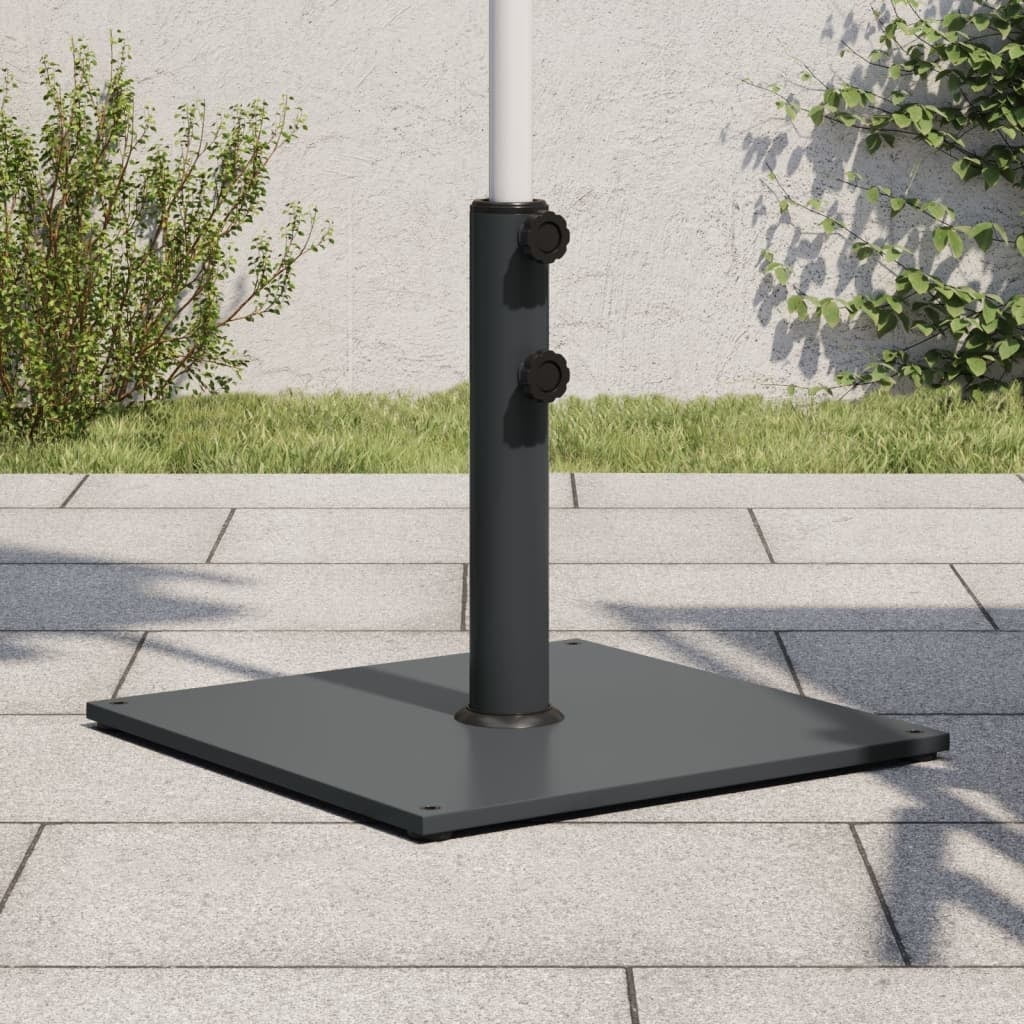 vidaXL Parasol Base Umbrella Stand Parasol Holder Outdoor Garden 37.5 lb Square