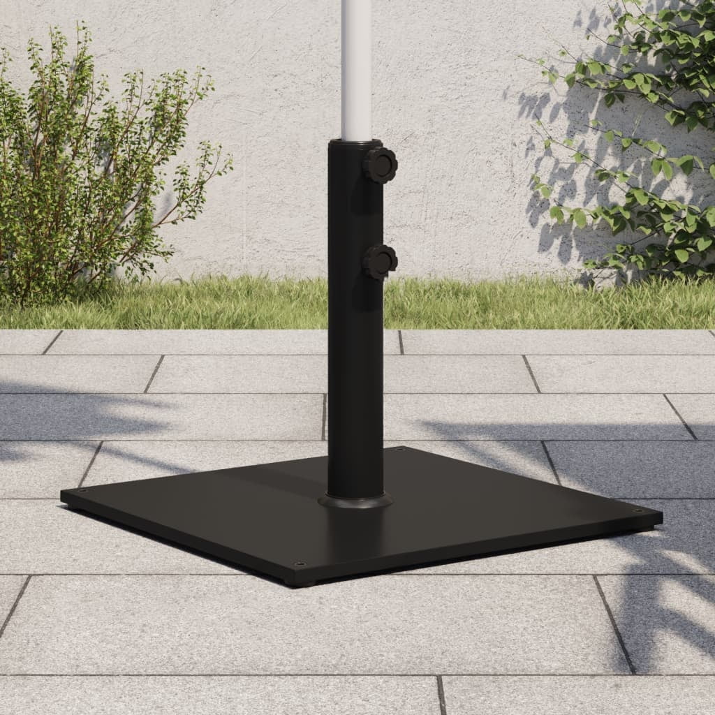 vidaXL Parasol Base Umbrella Stand Parasol Holder Outdoor Garden 37.5 lb Square