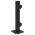 thumbnail image 1 of vidaXL Parasol Base for Ø1.3"/1.3"/1.5" Pole Matt Black Steel, 1 of 5