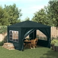 thumbnail image 1 of vidaXL Party Tent 9.8'x9.8' Green Outdoor Canopy with Side Panels Waterproof, 1 of 10