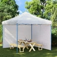thumbnail image 1 of vidaXL Party Tent Sidewall White 100% PE 9.8 ft x 6.4 ft, 1 of 4
