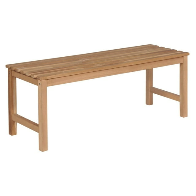 vidaXL Patio Bench 47.2" Solid Teak