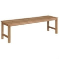 thumbnail image 1 of vidaXL Patio Bench 59.1" Solid Teak, 1 of 3