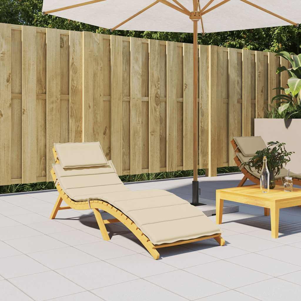vidaXL Patio Cushion Outdoor Garden Sun Lounger Chair Cushion Oxford Fabric