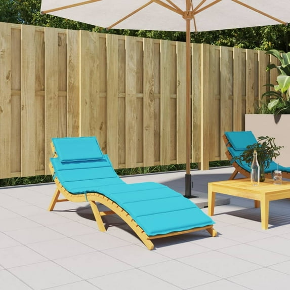 vidaXL Patio Cushion Outdoor Garden Sun Lounger Chair Cushion Oxford Fabric