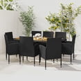 thumbnail image 1 of vidaXL Patio Dining Set Garden Outdoor Wicker Conversational Set PE Rattan, 1 of 8