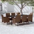 thumbnail image 1 of vidaXL Patio Dining Set Outdoor Dining Set Table and Chair Set for Garden, 1 of 126
