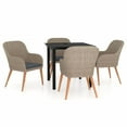 thumbnail image 1 of vidaXL Patio Dining Set Outdoor Dining Set Table and Chair Set for Garden, 1 of 33