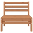 thumbnail image 1 of vidaXL Patio Middle Sofa Honey Brown Solid Pinewood, 1 of 5