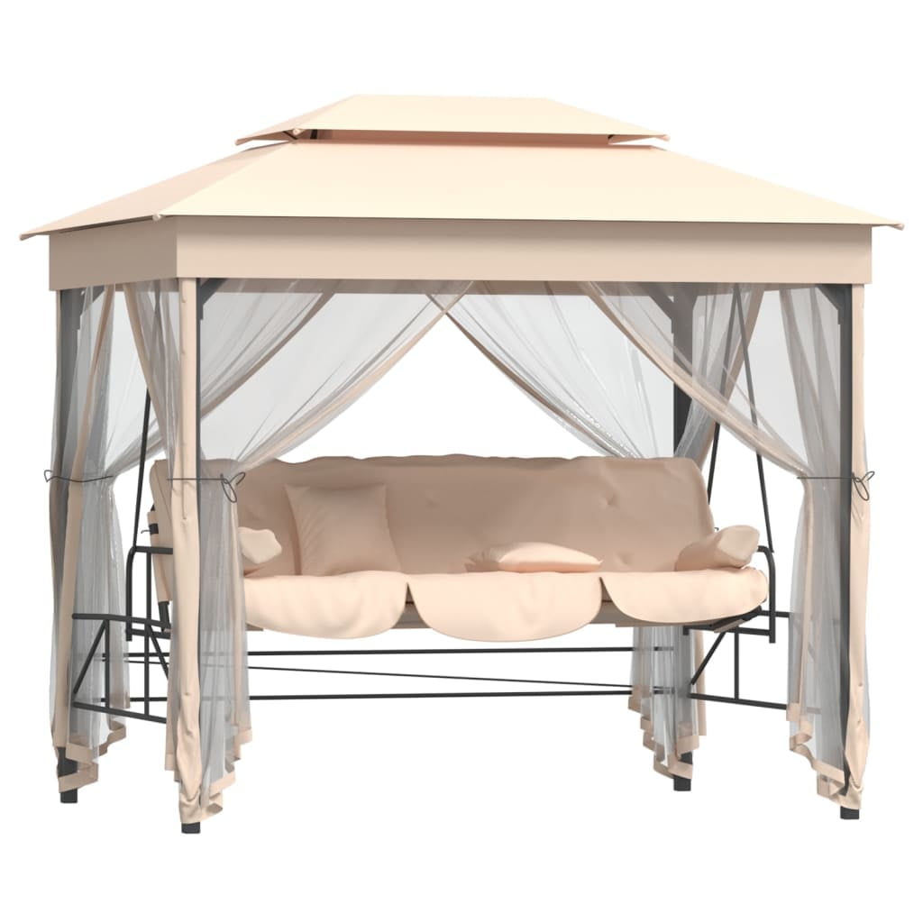 Better homes & gardens sullivan pointe gazebo porch swing bed discount