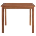 thumbnail image 1 of vidaXL Patio Table 33.5"x33.5"x29.1" Solid Acacia Wood, 1 of 3