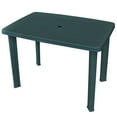 thumbnail image 1 of vidaXL Patio Table with Umbrella Hole Outdoor Garden Patio Furniture Plastic, 1 of 42