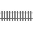 thumbnail image 1 of vidaXL Picket Fence Garden Fence Panel Outdoor Edging Border Fence Panel WPC, 1 of 34