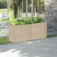 thumbnail image 1 of vidaXL Planter Patio Outdoor Raised Garden Bed Flower Box Solid Wood Pine, 1 of 8