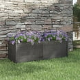 thumbnail image 1 of vidaXL Planter Patio Outdoor Raised Garden Bed Flower Box Solid Wood Pine, 1 of 8