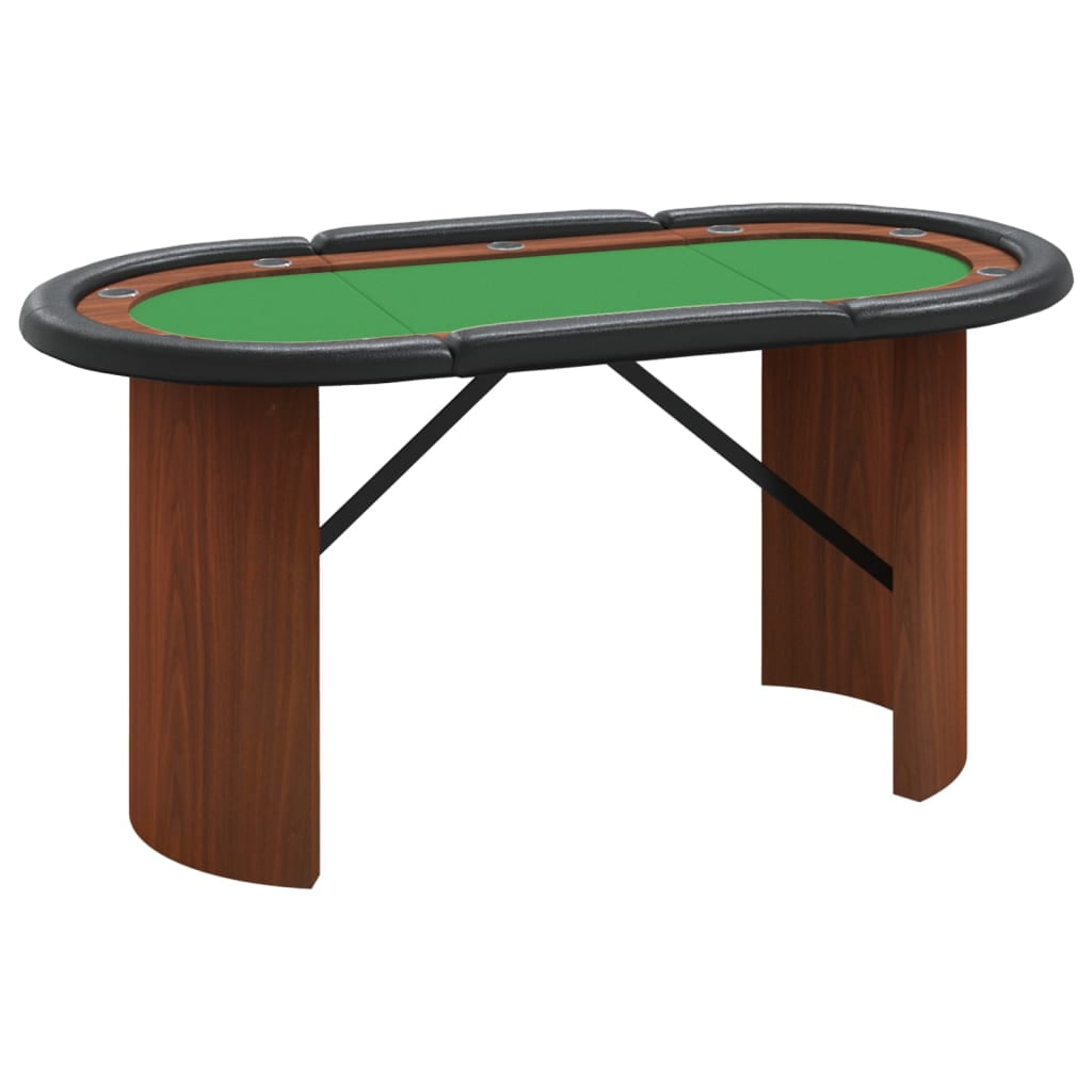 vidaXL Poker Table Texas Holdem Table for 10 Players Portable Casino