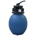 thumbnail image 1 of vidaXL Pool Sand Filter with 4 Position Valve Blue 11.8", 1 of 7