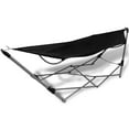 thumbnail image 1 of vidaXL Portable Hammock Travel Camping Beach Hanging Bed Swing Chair 2 Colors, 1 of 10