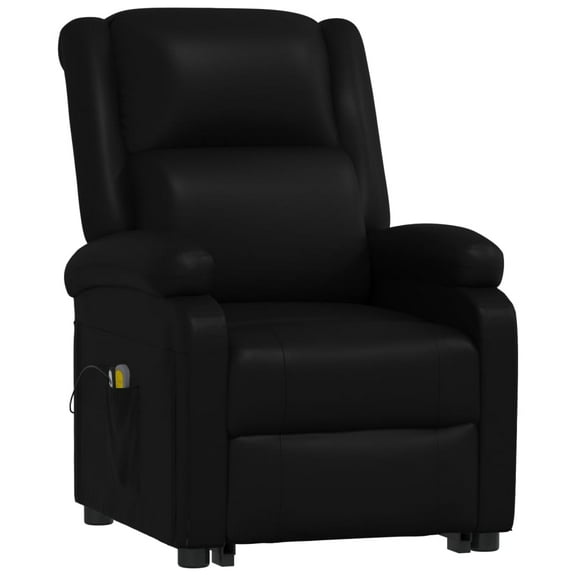 vidaXL Power Lift Massage Recliner Faux Leather Chair for Elderly Multi Colors