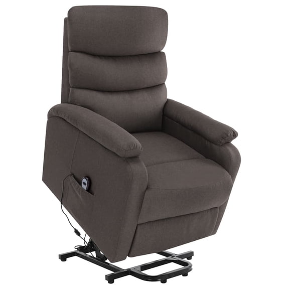 vidaXL Power Lift Recliner Electric Lift Chair for Home Theater Cinema Fabric